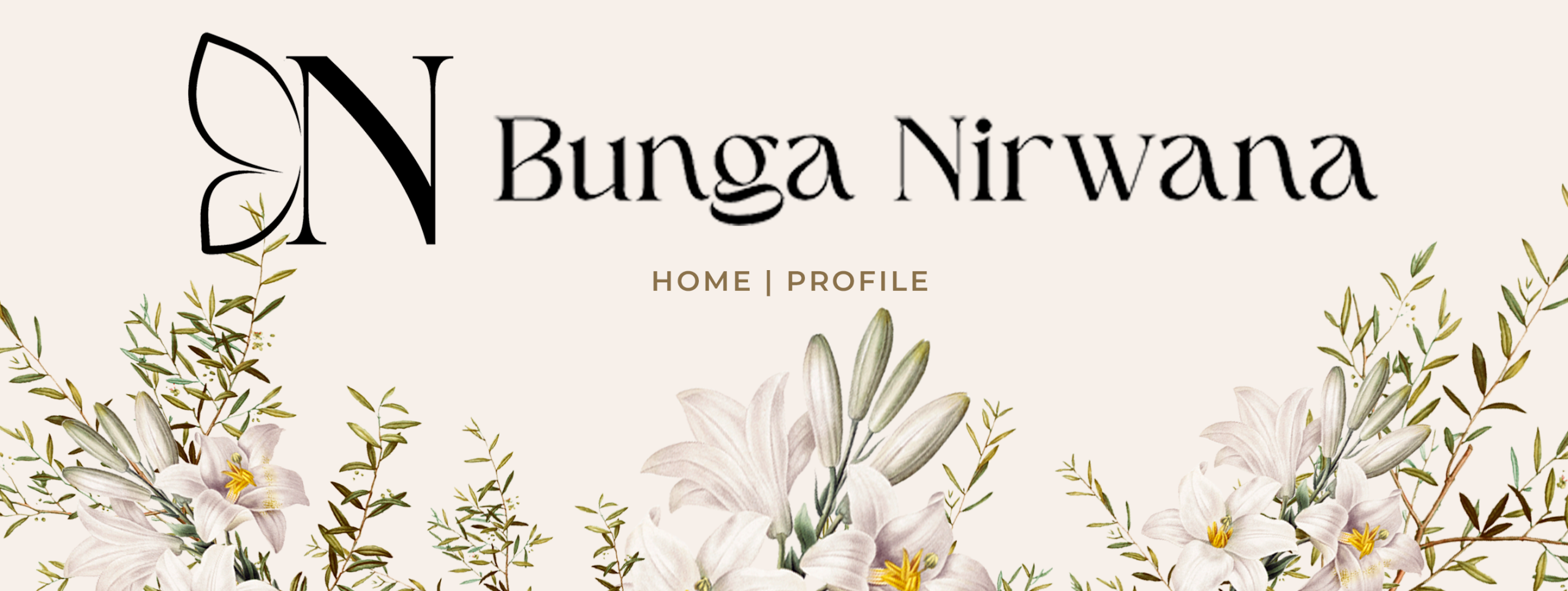 BANNER PROFILE BUNGA NIRWANA